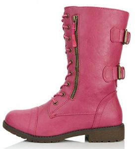 pink daily shoes boot