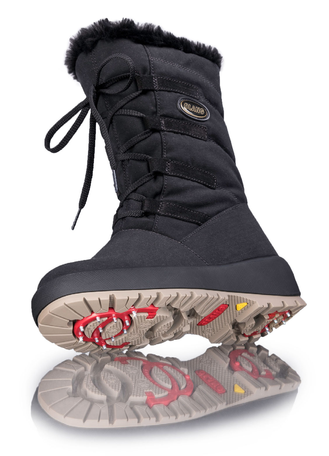 pajar boots with crampons