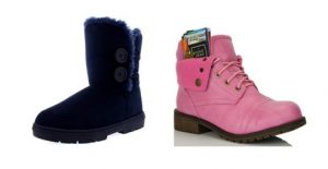 ladies snow boots with ice grips