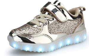 BEGT LED Girls and Boys Casual Sneakers