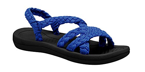blue water sandal